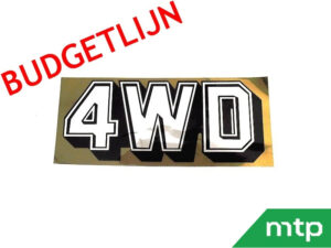 Autocollant de capot 4WD
