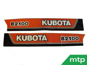 Stickers de capot Kubota B2100