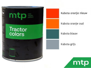 Peinture des couleurs Kubota