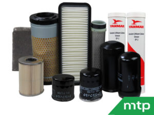 Kit d'entretien Yanmar YT347 avec cabine - rotation de 500 heures
