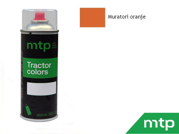 Bombe aérosol Muratori orange