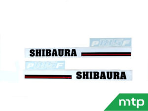 Autocollants de capot Shibaura P185F