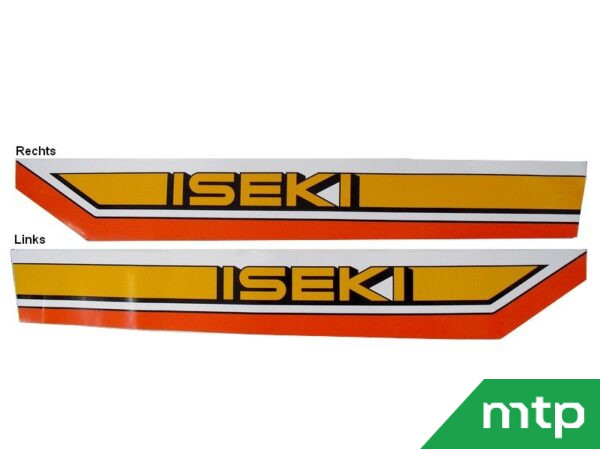 Autocollant pour écran latéral Iseki TU205
