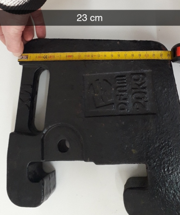 Poids à l'avant 20 kg – Image 7
