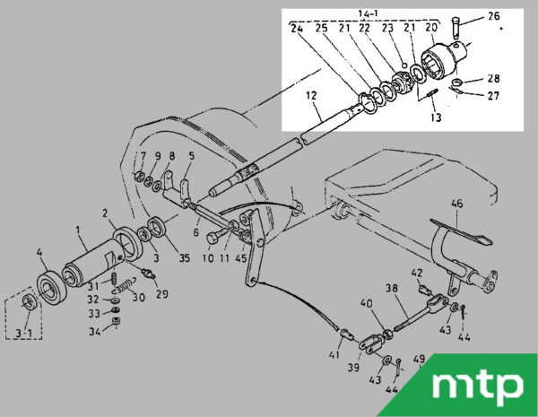 Pièce d'embrayage Kubota B – Image 2