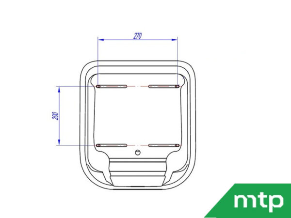 Siège de tracteur universel compact – Image 5