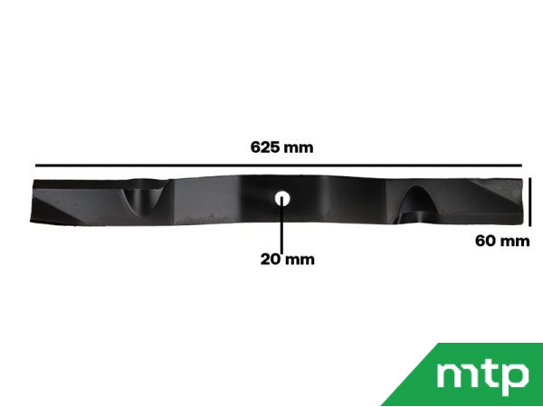 Lame de tondeuse mulching Wiedenmann 1,8 m – Image 2