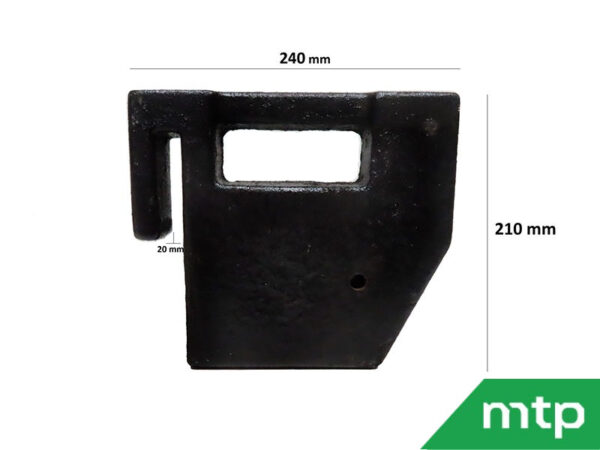 Poids à l'avant du mini-tracteur 13,5 kg – Image 4