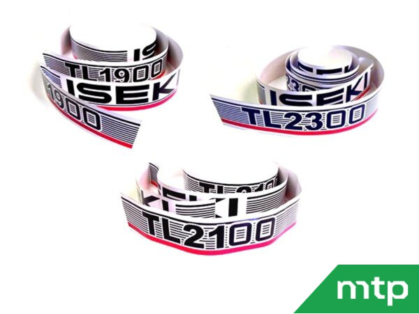 Stickers de capot Iseki TL