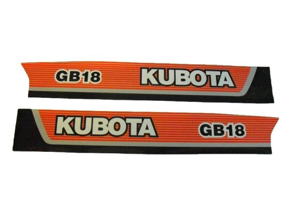 Stickers de capot Kubota GB – Image 3