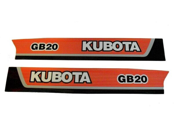 Stickers de capot Kubota GB – Image 4