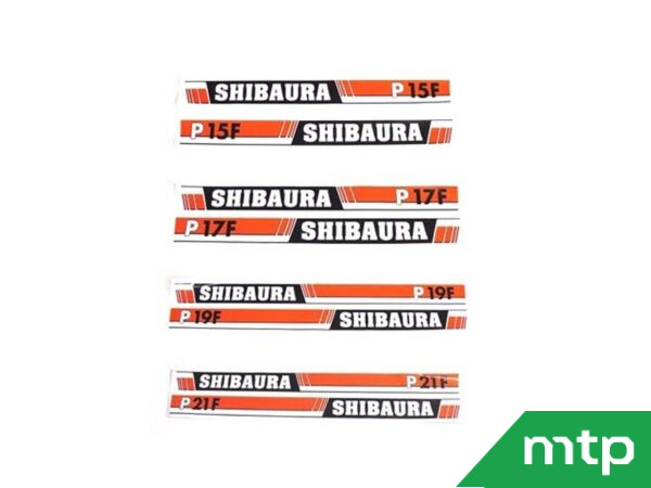 Autocollants pour capot Shibaura P