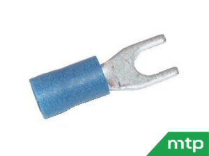 Jeu de 6 cosses fourchues bleues